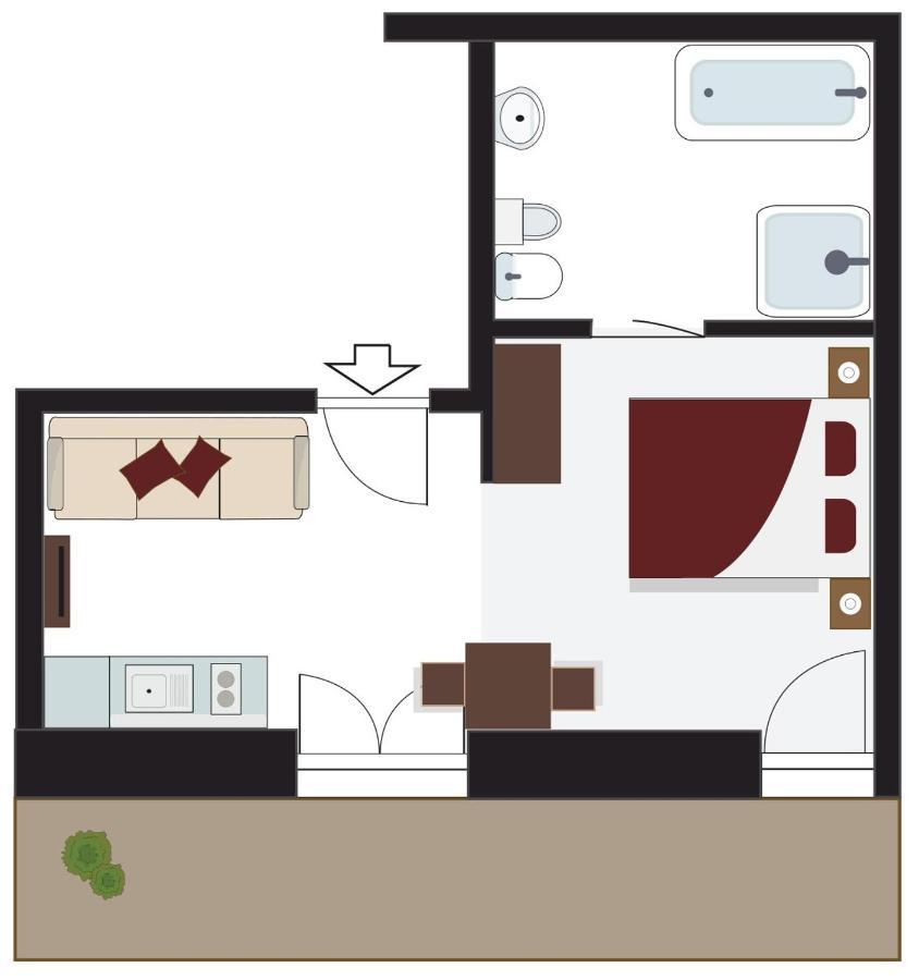 Apartmán Tyrol Living & Cafe Nova Levante Exteriér fotografie