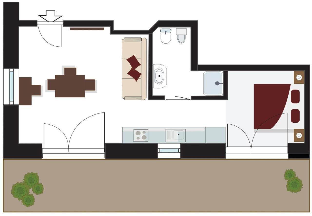 Apartmán Tyrol Living & Cafe Nova Levante Exteriér fotografie