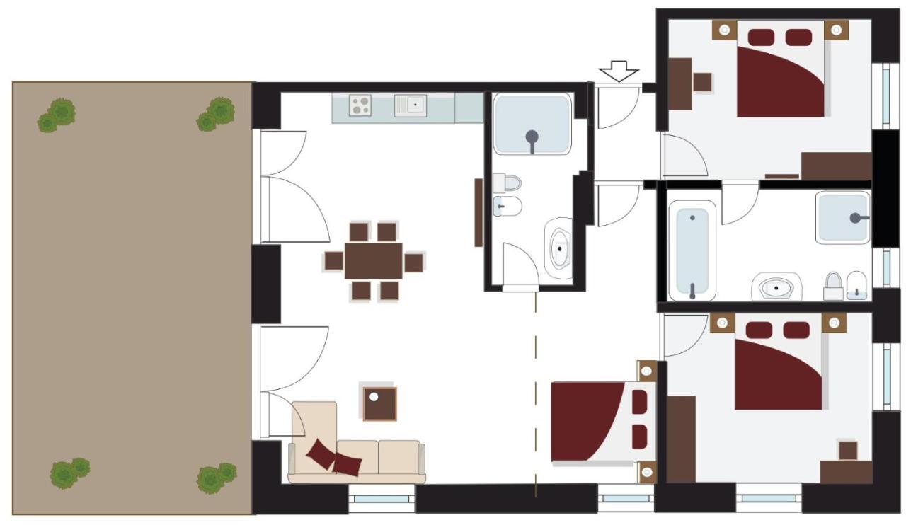 Apartmán Tyrol Living & Cafe Nova Levante Exteriér fotografie